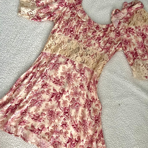 FREE PEOPLE Lucie Mini Dress ~ Size 6 ~ NEW  - ˚˖𓍢ִ໋🌷͙֒ - Picture 6 of 9